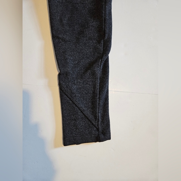 Lysse twill knit ponte seamed legging tummy control waistband dark gray small - Picture 7 of 12